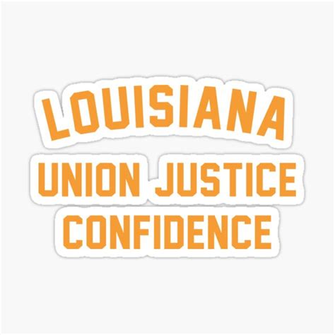 The Louisiana Motto State Motto Of Louisiana Sticker For Sale By