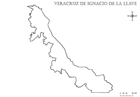 Mapa De Veracruz Con Municipios Estado De Veracruz México Mapastop