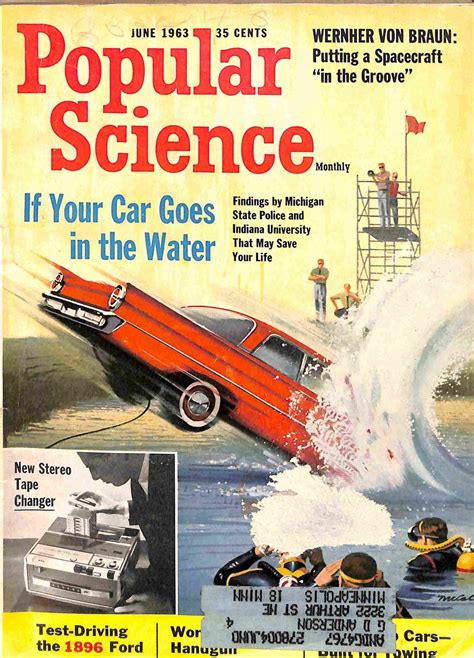 Popular Science June 1963 Magazine Back Issues