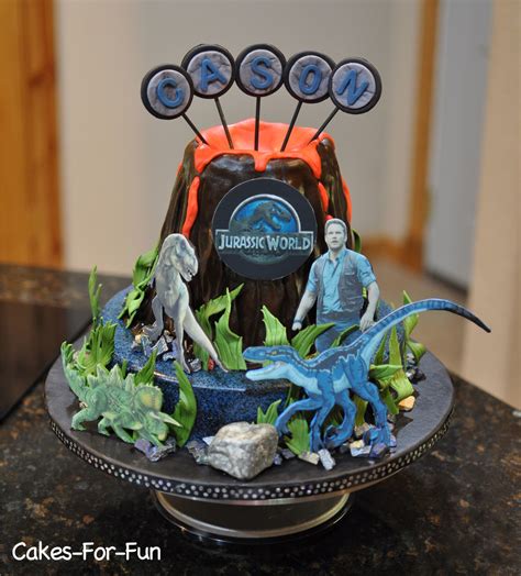 Jurassic World Birthday Cake