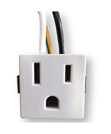 Leviton 1374 1w 3 Wire Snap In Convenience Receptacle Substitute Satco