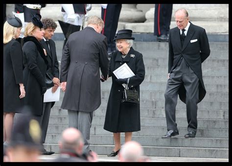 Ceremonial Funeral Services for Margaret Thatcher - Queen Elizabeth II ...