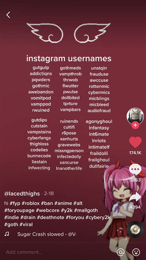 Pin By Pikakio On Editing Usernames For Instagram Name For Instagram