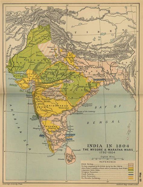 Historical Maps India In 1804 Maps Of India