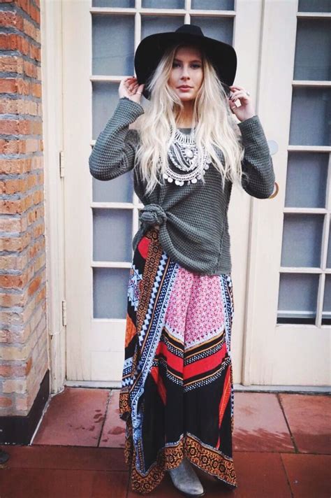 20 Winter Boho Outfit Ideas For Women · Inspired Luv