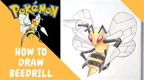 How To Draw Beedrill No15 Pokemon Youtube
