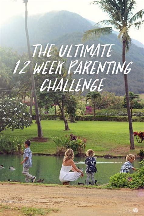 The Ultimate 12 Week Parenting Challenge Great Parenting Tips