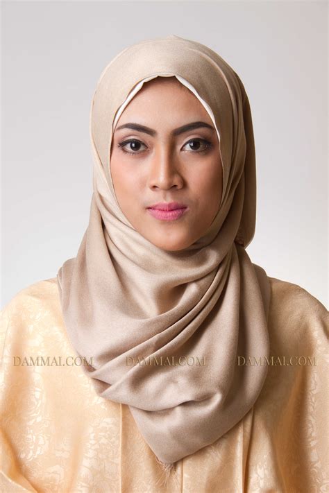 Flaxen Hijab Pashmina Dammai