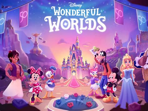 New Disney Mobile Game Disney Wonderful Worlds Lets You Build Your