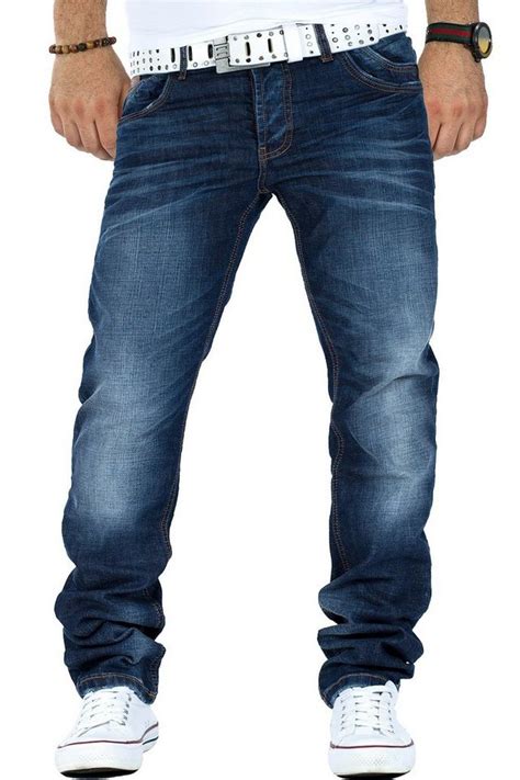 Cipo And Baxx 5 Pocket Jeans Ba Cd186a Regular Fit Jeans Hose Stonewashed Casual Jeans Hose Im