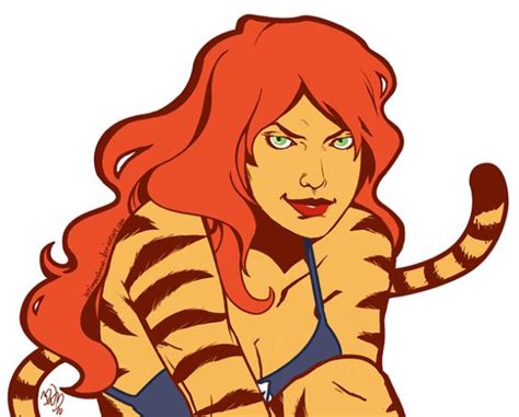 Greer Grant Nelson Pic Tigra Porn Pinup Art Luscious Hentai Manga Porn