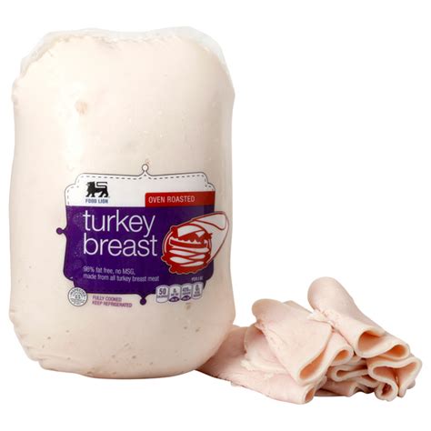 Save On Food Lion Deli Turkey Breast Oven Roasted Regular Sliced