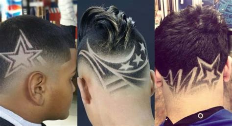 A cool hair design will make a bold statement about you and your style preference. 50 Creative Star Designs Haircuts to Shoot for ...