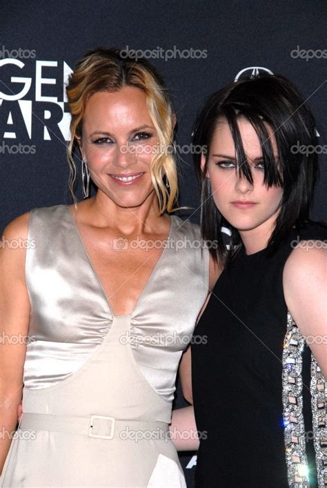 Maria Bello And Kristen Stewart At The Yellow Handkerchief Los Angeles Premiere Pacific