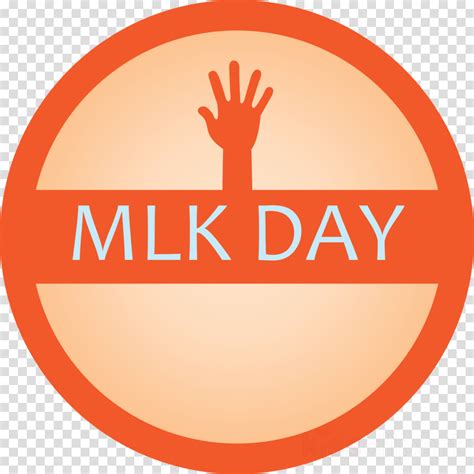 MLK Day Martin Luther King Jr. Day clipart - Orange, Logo, Sign png image
