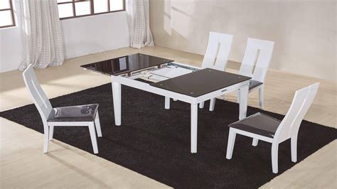 Buy white dining room furniture sets online at furniture.com. At Home USA Gianni White Dining Table Set 5Pcs Contemporary Ultra Modern (Gianni-White-Set-5)