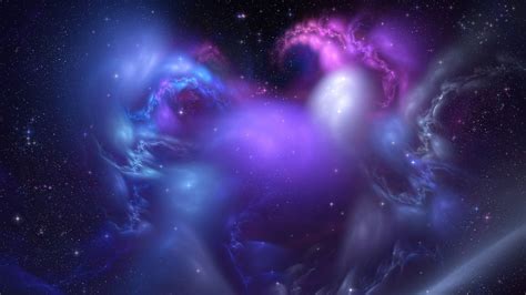 Abstract Space Art Stars Fractal Wallpapers Hd
