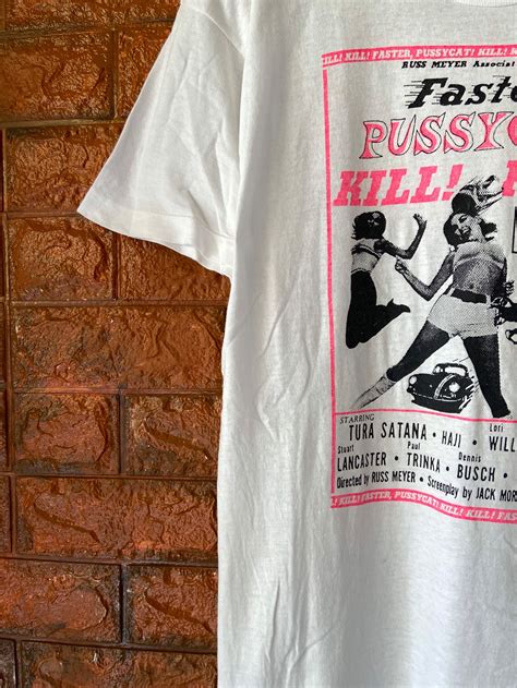 Vintage 80s Faster Pussycat Kill Kill 1965 Cult Indie Etsy