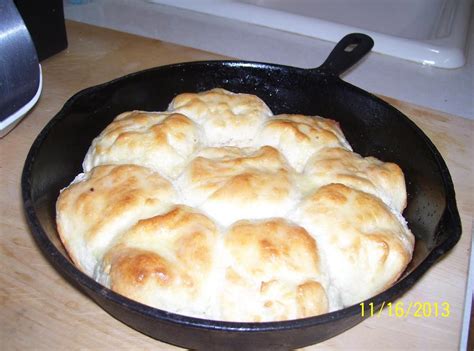Iron Skillet Buttermilk Biscuits Just A Pinch Recipes