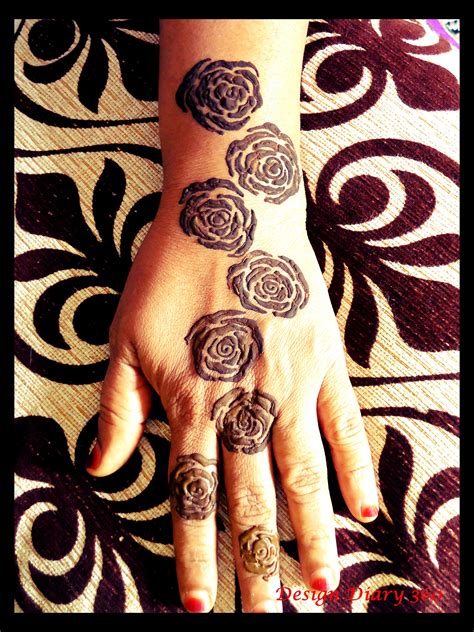 Rose Mehandi Design Rose Mehndi Designs Mehndi Designs Henna