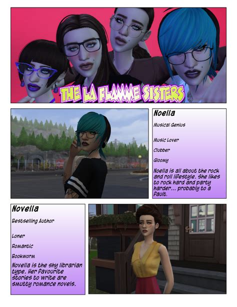 Walla Wallas Nichola La Flamme Reloaded The Sims 4 Sims Loverslab