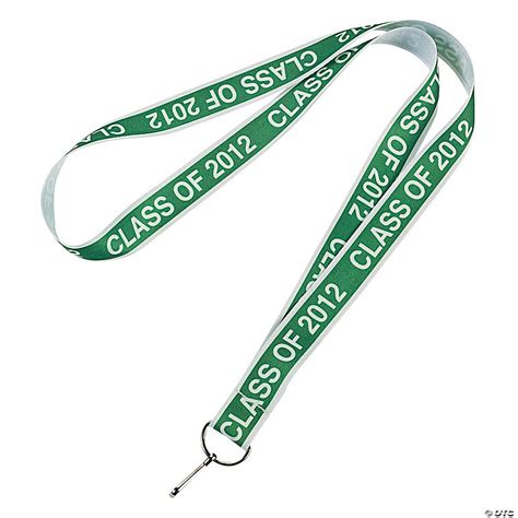 “class Of 2012” Green Lanyards Discontinued