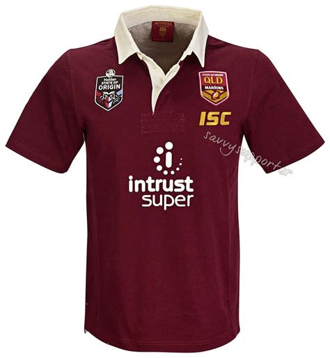 Store just like nrl store melbourne,nrl store brisbane, store qld maroons, store perth, store canberra. QLD Maroons 2018 NRL State of Origin Classic Cotton Jersey ...