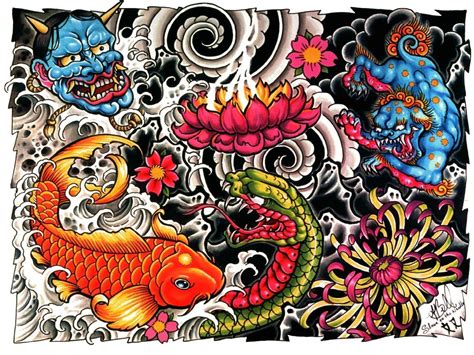 18 Japanese Tattoo Wallpaper Png Db Wallpaper