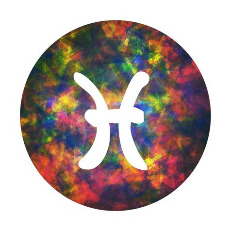 A Zodiac Sign Of Pisces Vector Illustration Vector Art At Vecteezy