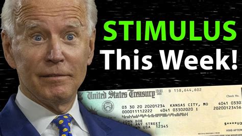 Stimulus This Week Second Stimulus Check Update And Stimulus Package Update Great News