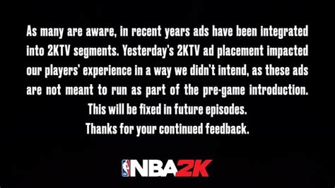 Nba 2k21 Will No Longer Feature Unskippable Ads Before Games
