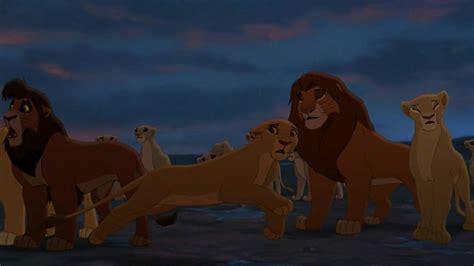 Kiara Protects Her Father Simba From Zira Lion King Movie Lion