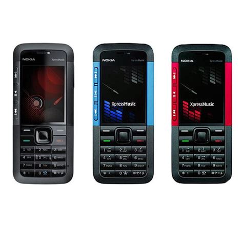 Nokia 5310 Xpressmusic Bluetooth Java Mp3 Player Keyboard Phone Red