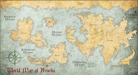 A Fantasy Map I Made Completely With Inkscape Not Sure If This Counts