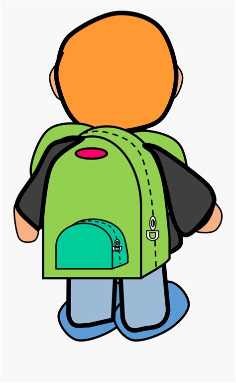Boy With Backpack Clipart Clip Art Boy With A Backpack Free