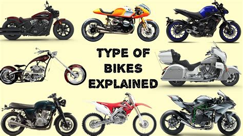 All Type Of Bikes Explained 49 Youtube