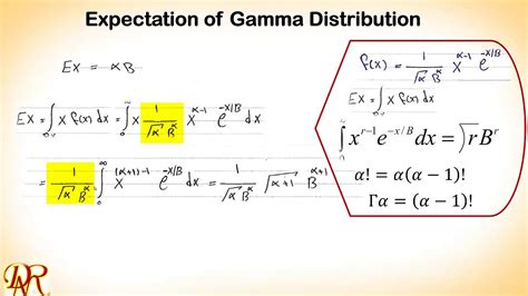 L19 Expectation Of Gamma Distribution Youtube