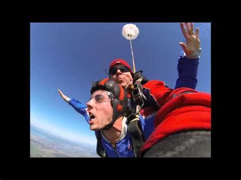 Zachary Pinney S Tandem Skydive Youtube