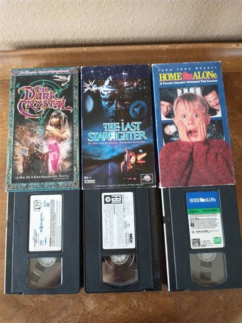 S S Cult Classic Vhs Movies Dark Crystal The Last Star Etsy