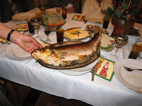 The dinner table was ready and i was starving. The Globe: Christmas in Poland