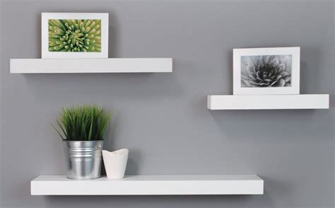 Rubbermaid gray twill laminated wood shelf 10 in. Top 20+ White Floating Shelves for Home Interiors