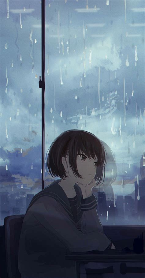 Aesthetic Sad Anime Girl Wallpapers Top Free Aesthetic Sad Anime Girl Backgrounds