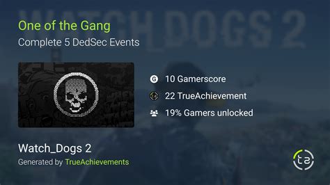 One Of The Gang Achievement In Watchdogs 2