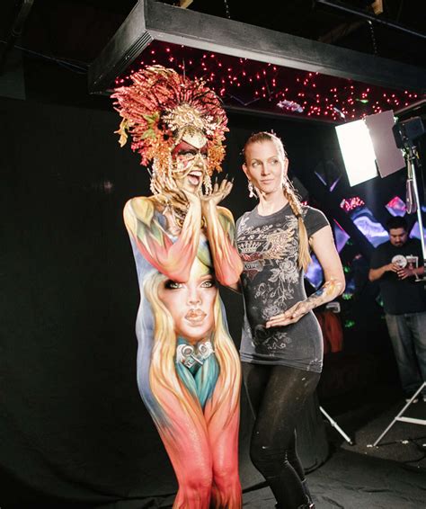 Th Annual Texas Body Paint Competition Brought Life To Art In S A