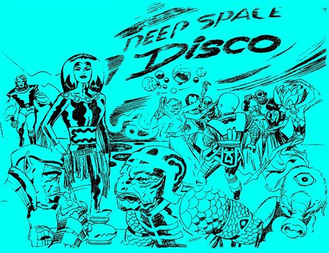 Deep Space Disco By Jack Kirby 70s Sci Fi Art Jack Kirby Kirby