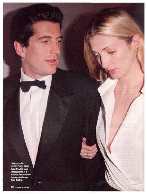 John F Kennedy Jr And His Wife Carolyn Bessette Died In A Plane Crash