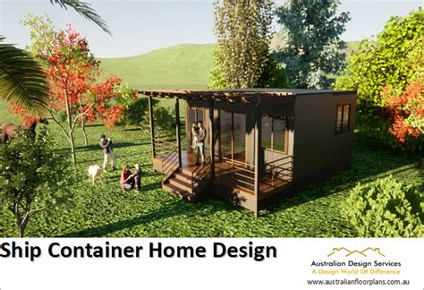 Conex House Plans House Plans Container Home Granny Flat Concept