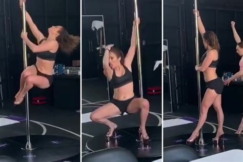 Jennifer Lopez Pole Dances In A Crop Top And Hotpants As She Trains For New Movie Role