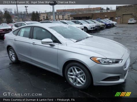 Read the story and see photos of the new fusion at car and driver. Ingot Silver Metallic - 2013 Ford Fusion SE - Charcoal ...