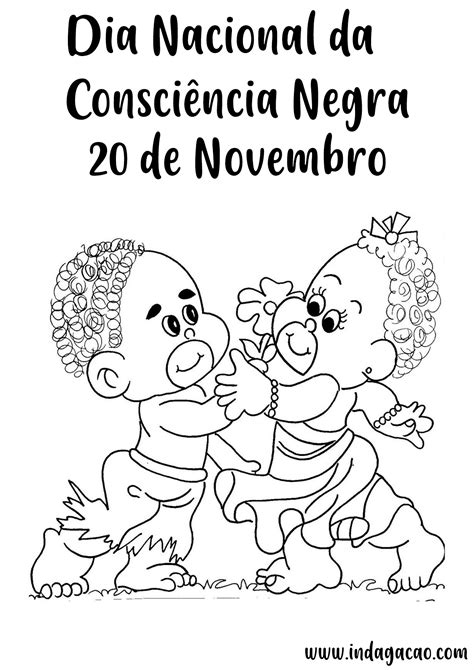 Desenhos Consciência Negra 20 De Novembro Para Colorir Imprimir